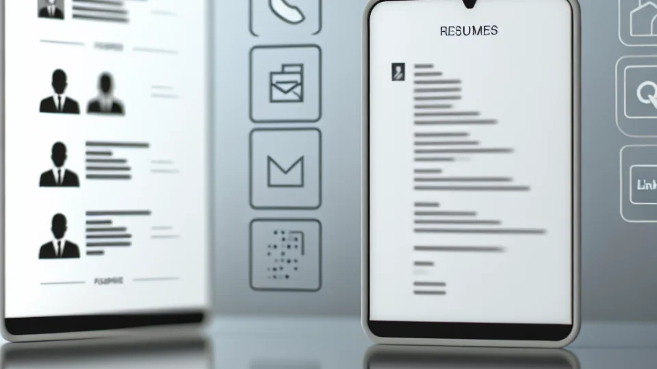 What Are User-Friendly CV Templates for Mobile Devices?